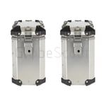 GlobeScout Aluminyum Yan Çanta Seti 2x35L