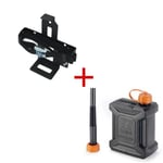 İsmold R 1300 ADV YAN ÇANTA BENZİN BİDONU TAŞIYICISI + GİVİ TAN-01 BENZİN BİDONU (2.5-Lt.)