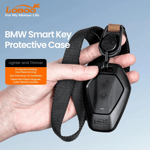 LOBOO BMW Akıllı Anahtar Kılıfı + Manyetik Kordon