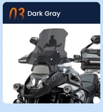 LOBOO BMW R1300 GS ve ADV TUR CAMI KOYU GRİ
