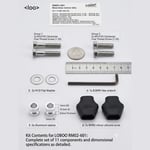 LOBOO Dikiz Aynası Aksesuarı Kit-601