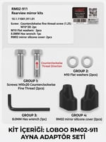 LOBOO Dikiz Aynası Aksesuarı Kit-911