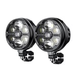 LOBOO L18S Uzun ve Kısa Sis Farı LED - 21.000 Lümen - Çift Renk