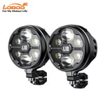 LOBOO L18S Uzun ve Kısa Sis Farı LED - 21.000 Lümen - Çift Renk