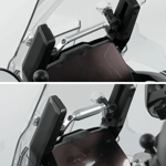 LOBOO TRIUMPH Tiger 1200 Motosiklet için 12 mm GPS Montaj Aparatı