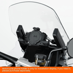 LOBOO TRIUMPH Tiger 1200 Motosiklet için 12 mm GPS Montaj Aparatı