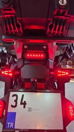 Miray M6 R 1300 GSA Çanta Altı Stop 4 modlu