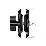 Nukrotech Çift Mandallı Aksiyon Kamera Bağlantı Aparatı (Mafsal 9 cm)