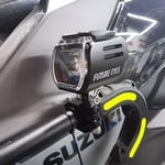 Nukrotech Future Eyes UF1 Motosiklet Sis Farı 60W Sarı Angel (WirelesTuş Takımı)