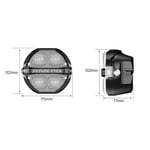 Nukrotech Future Eyes X100 Motosiklet Sis Farı 180W