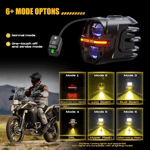Nukrotech Future Eyes X80 Motosiklet Sis Farı 120W