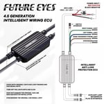 Nukrotech Future Eyes Z4 Motosiklet Sis Farı 120W (Sarı Işık)