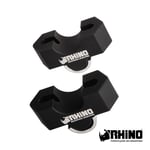 Rhino 22 mm / 28 mm Basic Base Gidon Yükseltme Mat Siyah