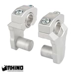 Rhino 22 mm / 28 mm Pivot Gidon Yükseltme Mat Gümüş