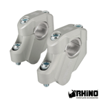 Rhino 22 mm / 28 mm Style Barback Gidon Yükseltme Mat Gümüş