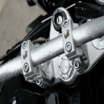 Rhino 22 mm'den 28 mm'e Pivot Gidon Çevirici Mat Gümüş