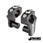 Rhino 22 mm'den 28 mm'e Pivot Gidon Çevirici Mat Siyah
