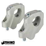Rhino 22 mm'den 28 mm'e Style Barback Gidon Çevirici Mat Gümüş