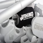 Rhino 22 mm'den 28 mm'e Style Gidon Çevirici Mat Gümüş