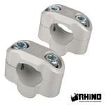 Rhino 22 mm'den 28 mm'e Style Gidon Çevirici Mat Gümüş