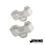 Rhino 22mm / 28mm Basic Base Gidon Yükseltme Mat Gümüş