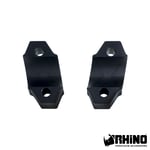 Rhino 28mm Base Gidon Yükseltme Yamaha MT10/XTZE Tenere 1200 Nikken Siyah