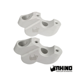 Rhino 32 mm Style Barback Gidon Yükseltme Mat Gümüş