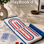 PlayBook'd Cribbage – Kitap Görünümlü 3D Baskı Cribbage Oyun Seti
