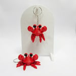 Sevimli Yengeç Anahtarlık