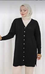 KOL MANŞETİ DÜĞMELİ HIRKA