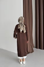 KOL MANŞETİ DÜĞMELİ UZUN HIRKA