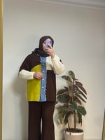 OLİVİA KOT DETAYLI TAKIM