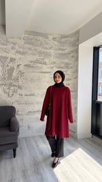 BASİC TUNİK BORDO