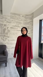 BASİC TUNİK BORDO