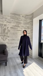 BASİC TUNİK LACİVERT