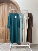 Doğa Triko Elbise Mint