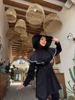 Hena Tesettür Mayo Siyah