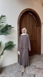 Manolya etekli takım Vizon