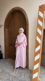 Modal salaş elbise Pembe