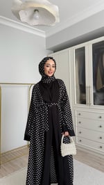 Puantiye abaya takım