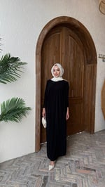 ŞIK SANDY ELBİSE SiYAH