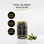 Green Amour Doğal Salamura Siyah Zeytin Net 500 gr