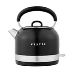VESTEL RETRO SİYAH SU ISITICI