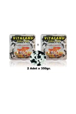 Çakıl Taşı Siyah Beyaz 350 gram X 2 Paket