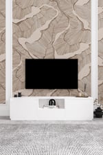 Vanguard 3 Kapaklı Tv Ünitesi 160 cm - Beyaz