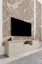 Vanguard 3 Kapaklı Tv Ünitesi 160 cm - Traverten Desen
