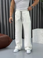 BİYELİ BAGGY BEYAZ EŞOFMAN