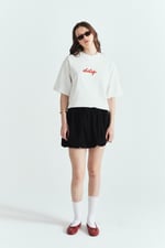 DDY KIRMIZI PREMİUM BASKILI OVERSİZE TSHIRT