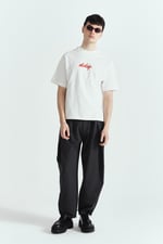 DDY KIRMIZI PREMİUM BASKILI OVERSİZE TSHIRT