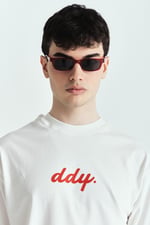 DDY KIRMIZI PREMİUM BASKILI OVERSİZE TSHIRT